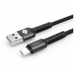 Kabel Teracell Evolution CA-320 Micro USB 2.4A crni 1m