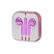 Slusalice 3,5mm metalik pink