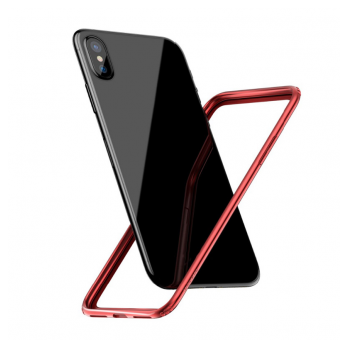 Maska BASEUS Hard and Soft za iPhone X crvena.