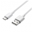 Kabel USB na Type-C beli 2m