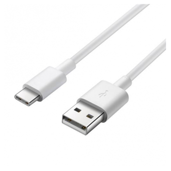 Kabel USB na Type-C beli 3m