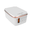Kucni punjac LDNIO A1204Q 12W FAST CHARGING sa kablom USB na Type-C beli.