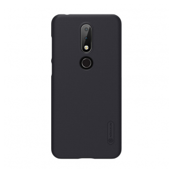 Maska NILLKIN Super Frosted Shield za Nokia 6.1 Plus/ X6 crna.
