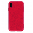 NILLKIN Machinery za iPhone XS Max crveni.