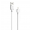 Kabel LDNIO LS371 USB na Type-C beli 1m