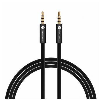Audio kabel Teracell Plus AUX 3,5 mm crni 1.2m