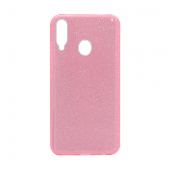 Maska Crystal Dust za Samsung A20s/ A207F pink.