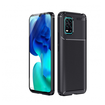 Maska Carbon Defender za Xiaomi Mi 10 Lite crna
