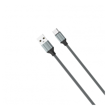 Kabel LDNIO LS441 USB na Type-C sivi 1m