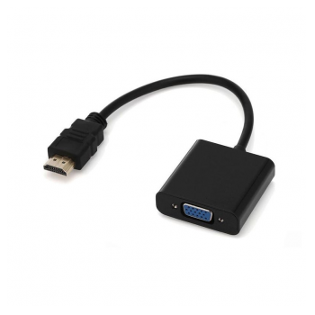 Adapter HDMI na VGA crni