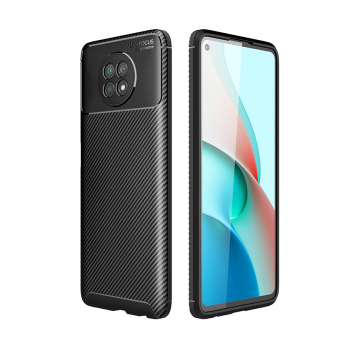 Maska Carbon Defender za Xiaomi Redmi Note 9T crna