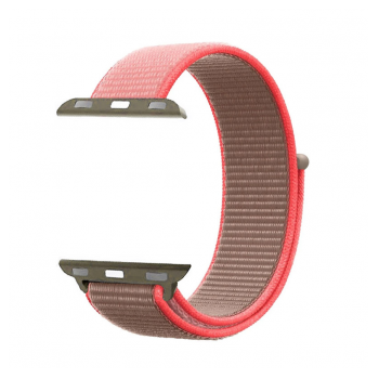 Narukvica za Apple Watch Sport Loop neon pink 42/ 44/ 45 mm