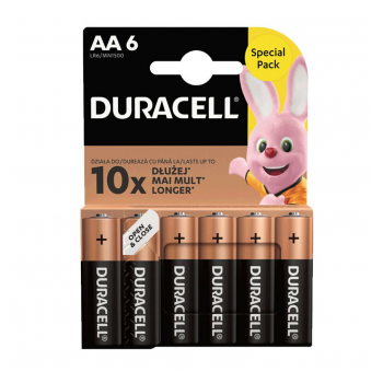Duracell BASIC LR6 1/ 6 1.5V alkalna baterija PAKOVANJE 6kom