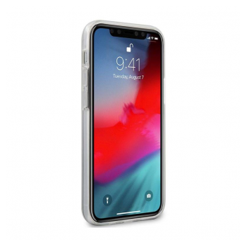 Maska Guess Faceplate za iPhone 12 mini bela.