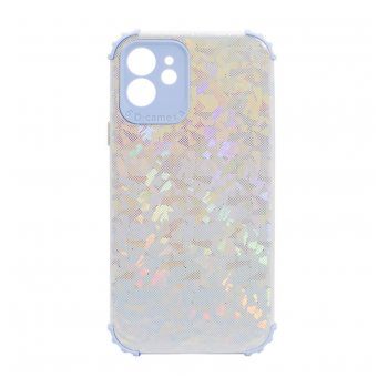 Maska 6D Crystal za iPhone 12 bela.