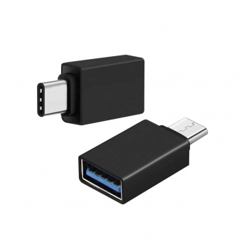 Adapter Type-C muski na USB 3.0 crni