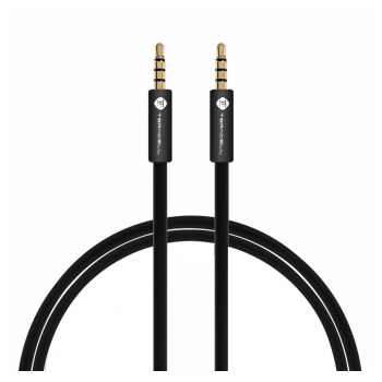 Audio kabel Teracell AUX 3,5 mm crni 0.5m