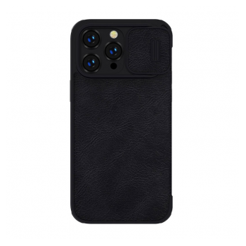 Maska na preklop NILLKIN Qin Pro za iPhone 14 Pro crna