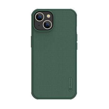 Maska NILLKIN Super Frosted Shield Pro za iPhone 14 Plus tamno zelena