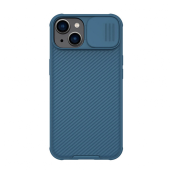 Maska NILLKIN CamShield Pro Magnetic za iPhone 14 Plus plava
