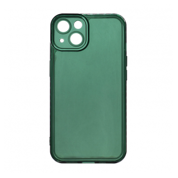 Maska Clear color za iPhone 14 Plus zelena.
