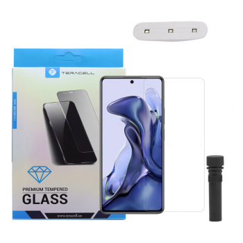 Zastitno staklo UV Glue Full Cover + lampa za Xiaomi 12T/ 12T Pro/ K50 Ultra