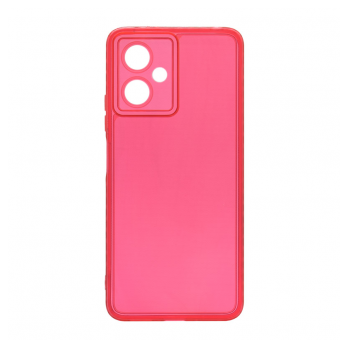 Maska Clear color za Xiaomi Redmi Note 12 (China Edition) crvena