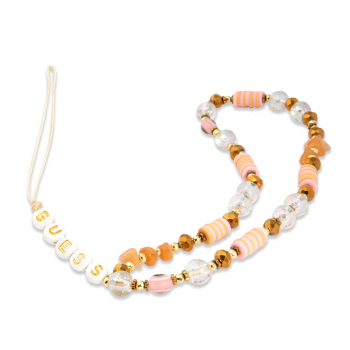 Vezica za mobilni Guess Strap Beads Bohemia Brown