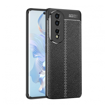 Maska Elegant man exclusive za Honor 80 crna