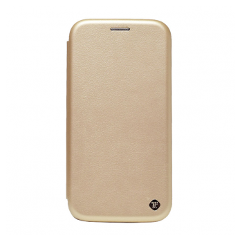Maska na preklop Teracell Flip Premium za Xiaomi 13 zlatna.
