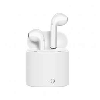 Bluetooth slusalice AirPhones i7 TWS HQ bele