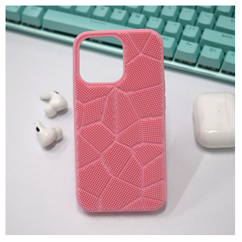 Maska Sand za iPhone 14 Pro roze.