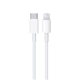 Kabel PD Type-C na iPhone Lightning 20W beli 2m