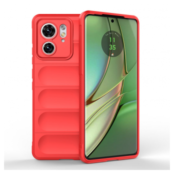 Maska Phantom Shield za Motorola Edge 40 crvena