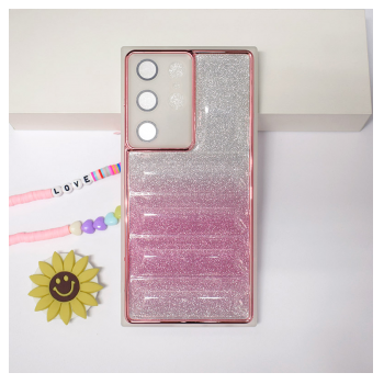 Maska Shine Pillow 2in1 za Samsung S23 Ultra/ S918B roze.