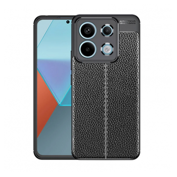 Maska Elegant man exclusive za Xiaomi Redmi Note 13 4G (EU) crna.