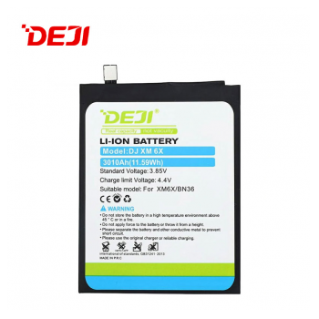 Baterija DEJI za Xiaomi Mi A2/ Mi 6X (BN36) (3010 mAh)