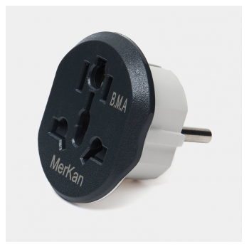 Adapter strujni MerKan CN/ US/ UK na EU HQ
