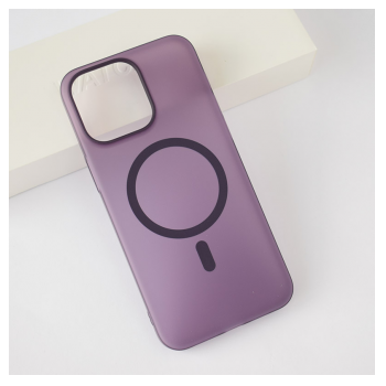 Maska Mag Case Inspire za iPhone 15 Pro Max ljubicasta.