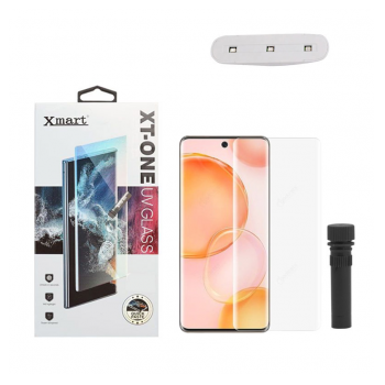 Zastitno staklo XMART UV Glue Full Cover + lampa za Honor Magic 5 Lite/ X9a