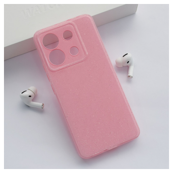 Maska Flash Crystal za Xiaomi Redmi Note 13 Pro 5G (EU) roze.
