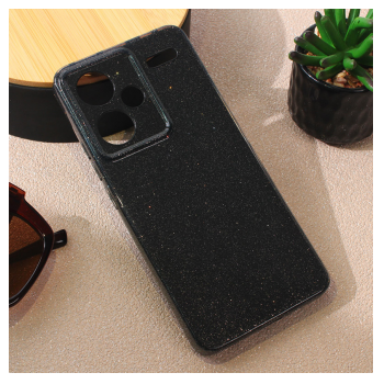 Maska Flash Crystal za Xiaomi Redmi Note 13 Pro Plus (EU) 5G crna.