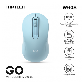 Mis Wireless Gaming Fantech W608 GO plavi