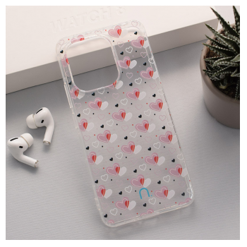 Maska Nanobit Print za Xiaomi Redmi Note 13 4G (EU) Hearts