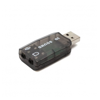 USB 2.0 zvucna karta 5.1 Sound4 crna