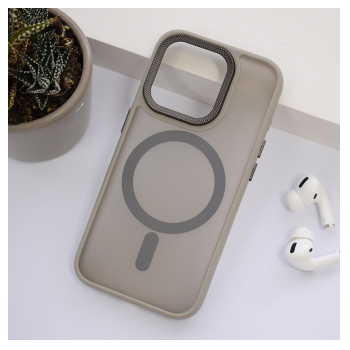 Maska Mag Case Candy Shield za iPhone 16 Pro siva