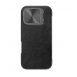 Maska na preklop NILLKIN Qin Prop za iPhone 16 Pro Max crna