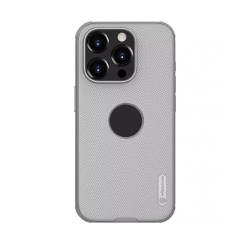 Maska NILLKIN Super Frosted Shield Pro za iPhone 16 Pro Max (sa logom) titanijum siva