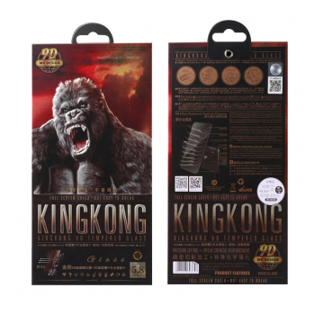 Zastitno staklo WK King Kong 9H za iPhone 16 Pro/ 17 crno