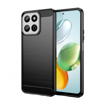 Maska Silicone Defender za Honor 200 Smart/ X7c crna.